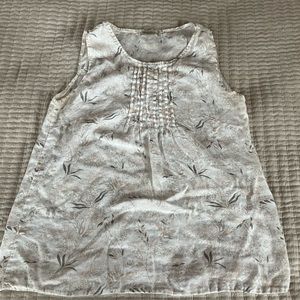 Linen tank top